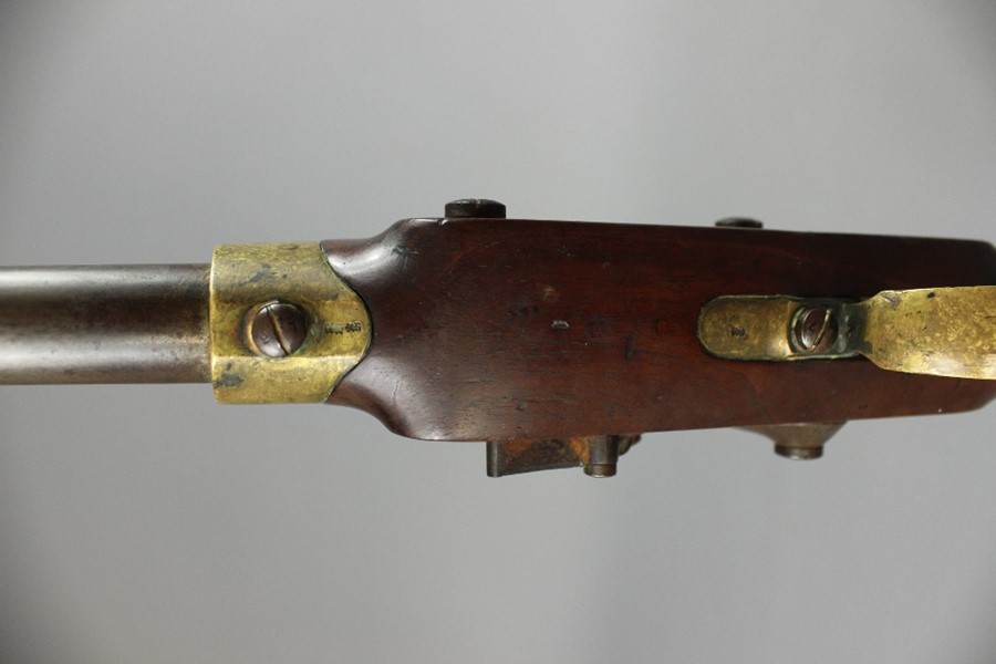 A 19th Century Prussian Suhl Sauer & Sohn Percussion Pistol - Image 12 of 13