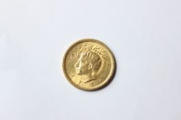 Iran One Pahlavi Solid Gold Coin