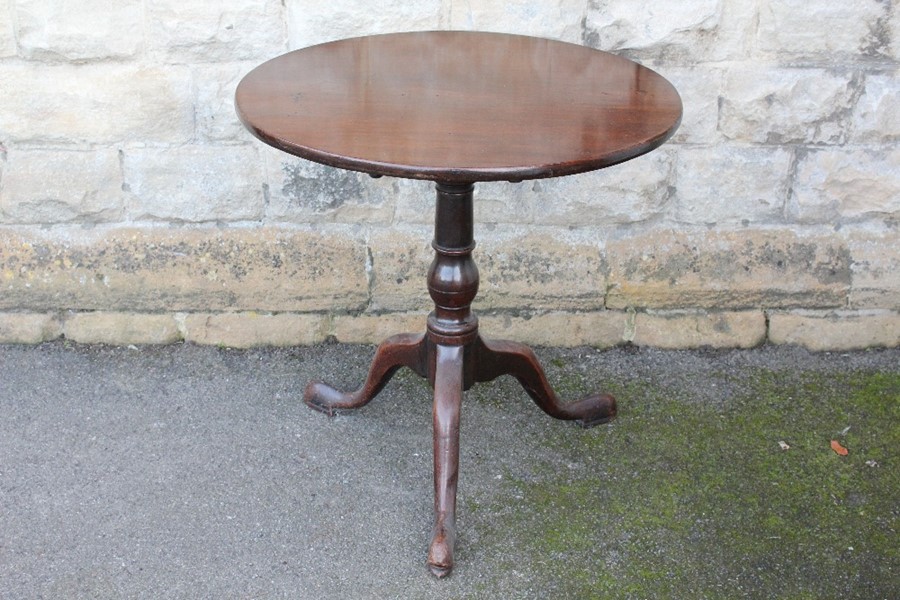 Antique Tilt-Top Wine Table