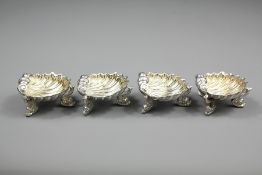 Four Victorian Silver Salts