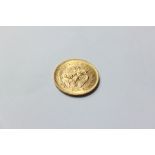 Mexican Solid Gold Five Pesos Coin