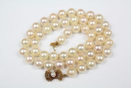 Antique Cultured Pearl Necklace