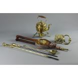Antique Brass Fire-side Accessories