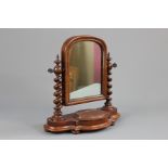 A Mahogany Apprentice Piece Vanity Mirror