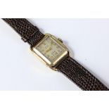 A Gent's Gold-plated Elgin Wrist Watch