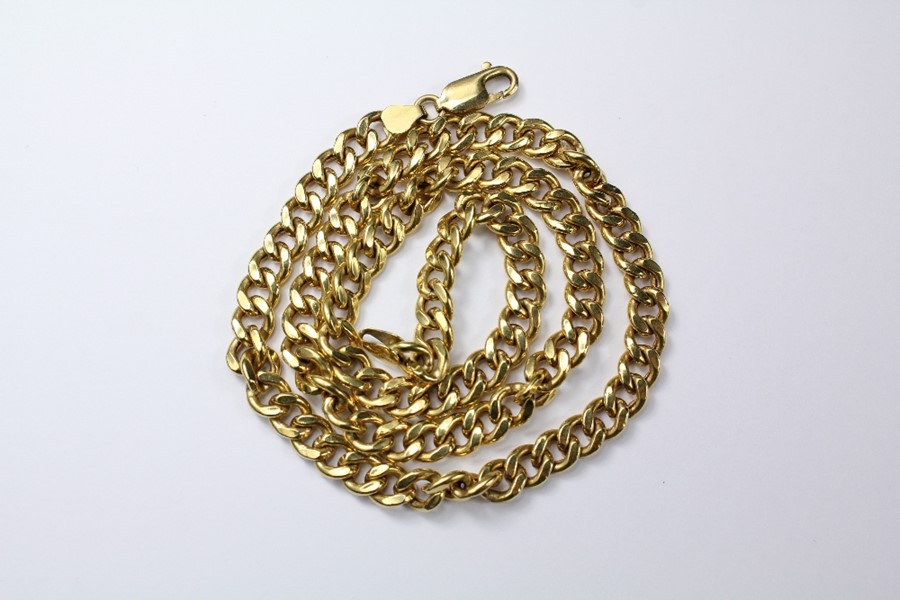An 18ct Gold Necklace