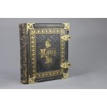 A 19th Century Leather Bound Family Bible