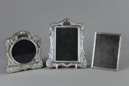 Three 20th Century Silver Photo Frames