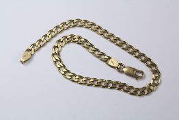 An 18ct Gold Bracelet