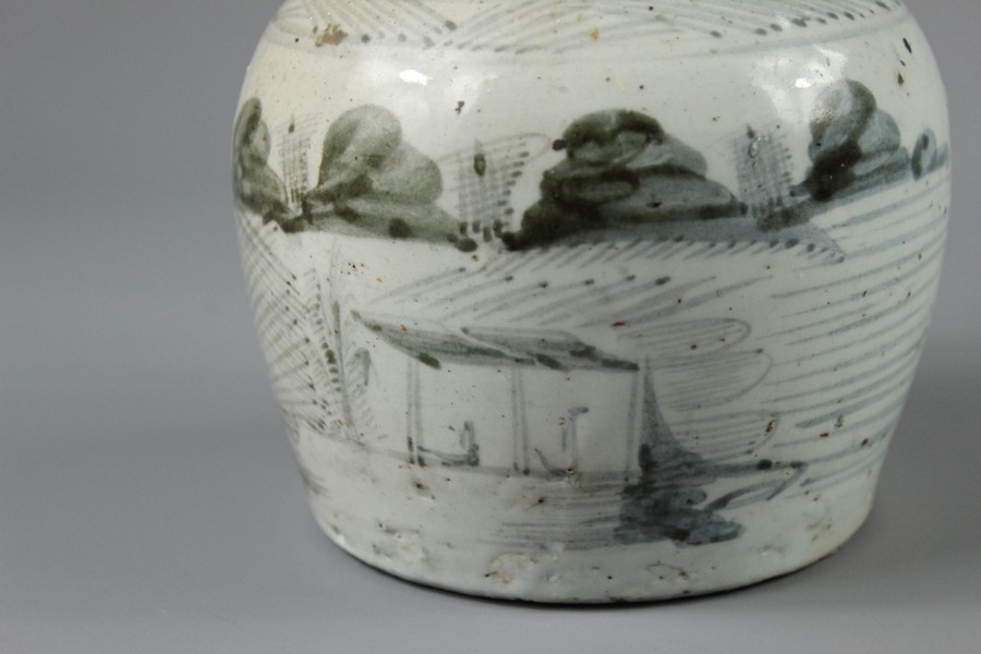 Antique Chinese Blue and White Ginger Jar - Image 4 of 8