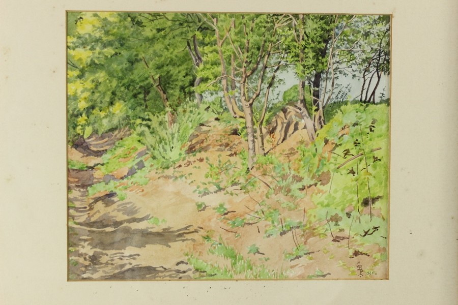 George Buckingham Pocock (1879-1960) Trio of Watercolours - Image 3 of 4