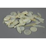 A Quantity of Chinese Mother of Pearl Counters