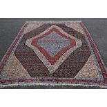 Antique Persian Qashqai Wool Carpet