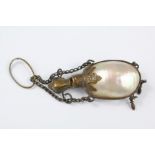 A French Antique Mother-of-Pearl L'eau bénite