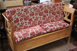 A Pine Kitchen Bench