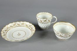 Late 18th/early 19th Century Porcelain Trio