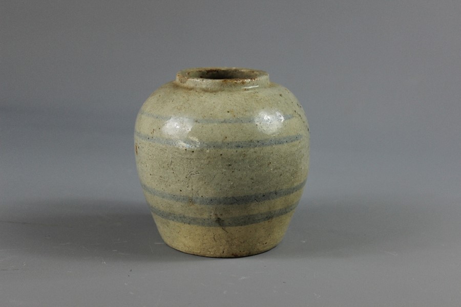 Antique Chinese Celadon Glazed Vase