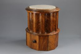 A Victorian Circular Commode