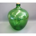 A Large Green Acid Bottle