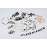 Miscellaneous Diamante Costume Jewellery