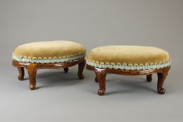 A Pair of Victorian Footstools