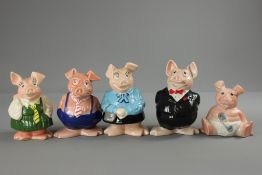 A Collection of Natwest Pig Money Boxes