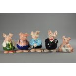 A Collection of Natwest Pig Money Boxes