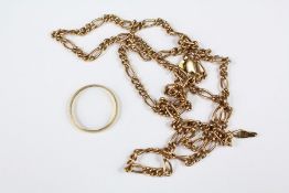 9ct Yellow Gold Rope-link Chain