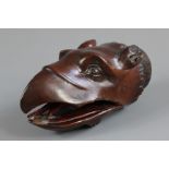 Antique Carved Griffin Head