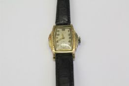 A Gent's Elgin Gold-plated Wrist Watch