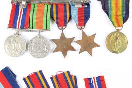 A Group of WWII Medals