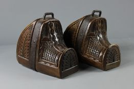 A Pair of 18/19th Century Spanish Stirrups