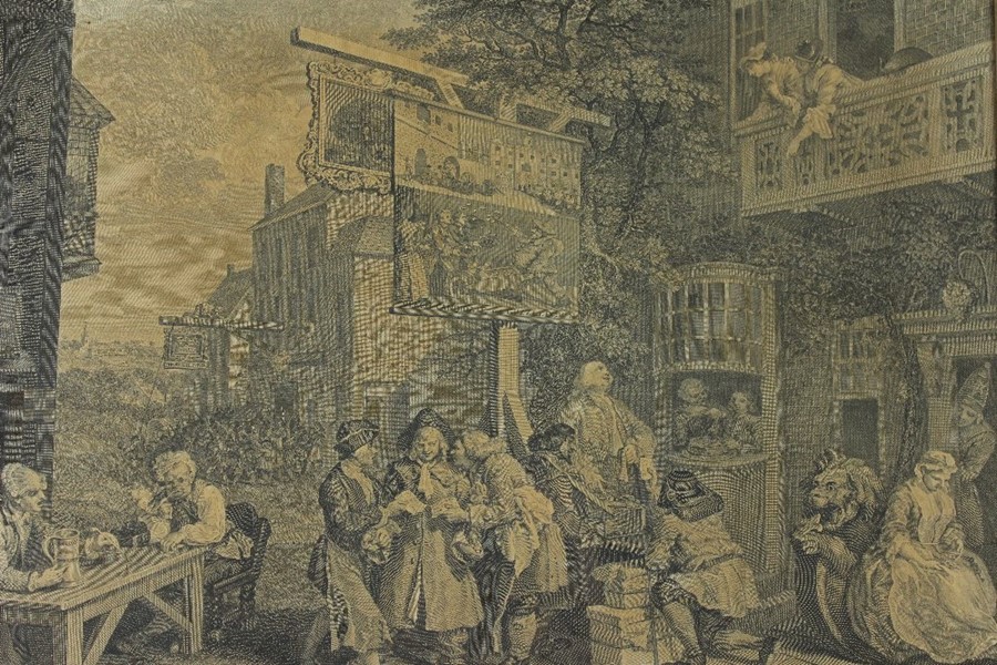 Charles Grignon (1717-1810) Engraving after William Hogarth - Image 4 of 4