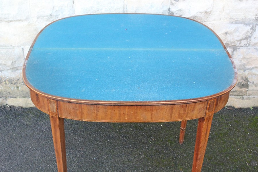 An Antique Mahogany Card Table - Image 3 of 3