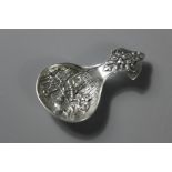 A Continental Silver Caddy Spoon