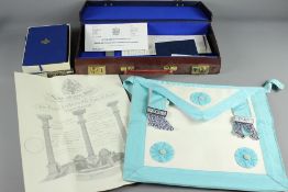Vintage Perseverance Lodge Masonic Regalia