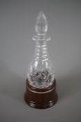 A Cut Crystal Decanter