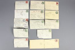 Thirteen Vintage Postcards