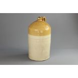 A Large Stoneware Flagon