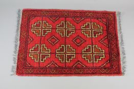 An Afghan Tribal Prayer Rug