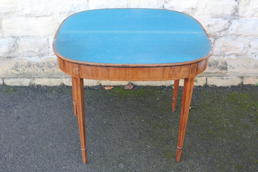 An Antique Mahogany Card Table - Image 2 of 3