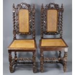 Two Georgian Oak Chairs