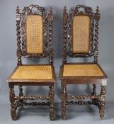 Two Georgian Oak Chairs