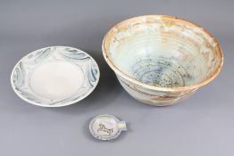 A Large Earthenware Bowl