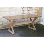 Antique Pine Dining Table