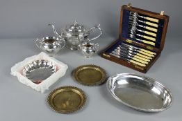 A Quantity of Silver Plate