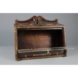A Vintage Whitbread Glaze-Fronted Display Humidor