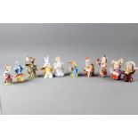 Bronte Extinguishers - Unglazed 'Alice in Wonderland' Candle Snuffers