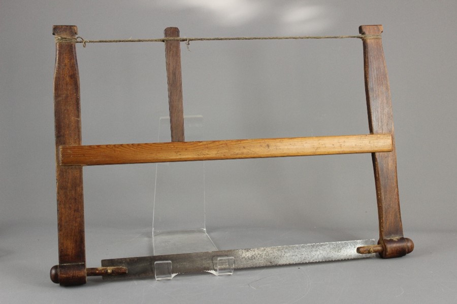 A 19th Century Colonial Shipwright Bow Saw