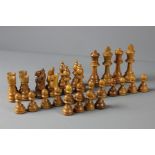 Fruitwood Chess Pieces